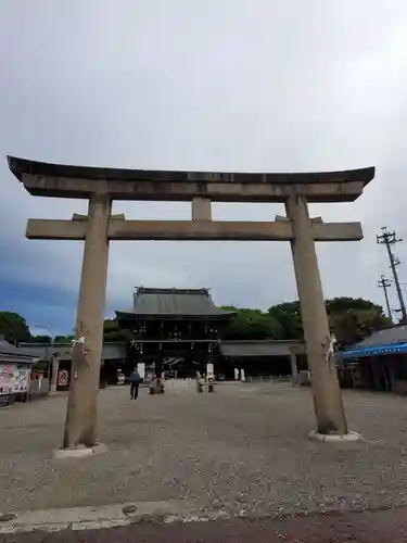 真清田神社の鳥居