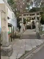 中村八幡宮の鳥居