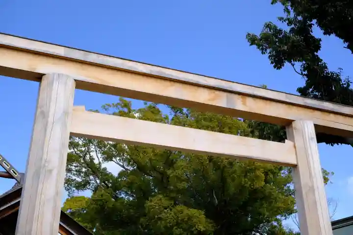 和泉國一之宮 大鳥大社の鳥居