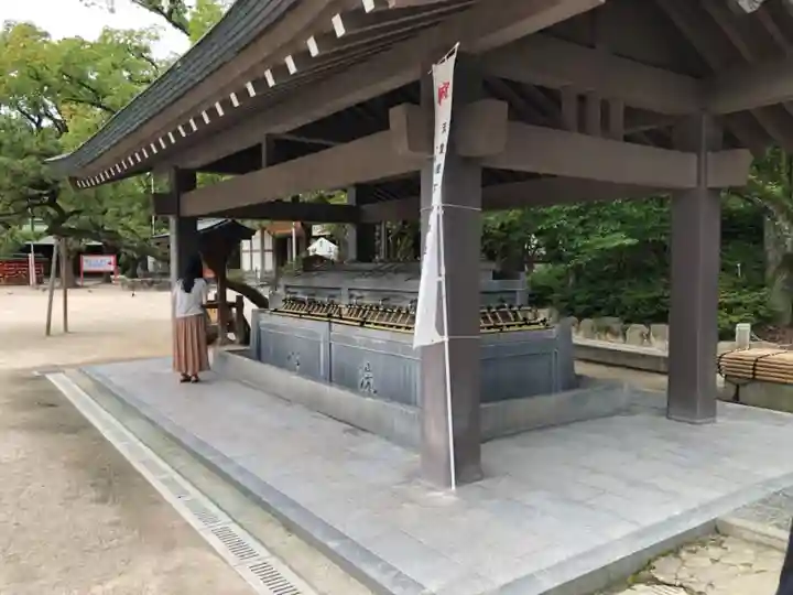 筥崎宮の手水舎