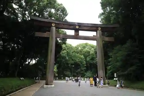 明治神宮の鳥居