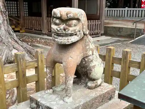 大麻比古神社の狛犬