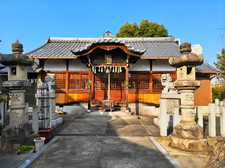 北桑名総社・北桑名神社の本殿・本堂