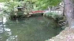 横山不動尊の庭園