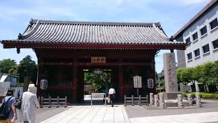 護国寺の山門・神門