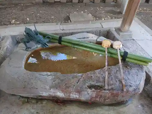 安居神社の手水