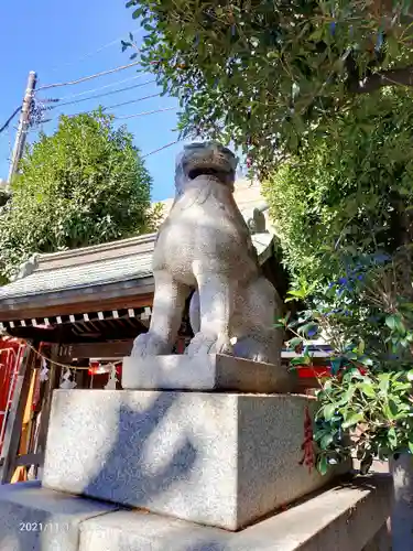 金刀比羅大鷲神社の狛犬