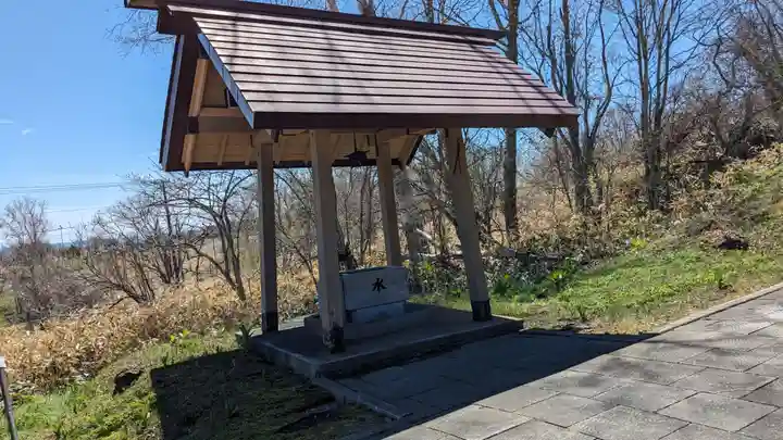 音別神社の手水舎