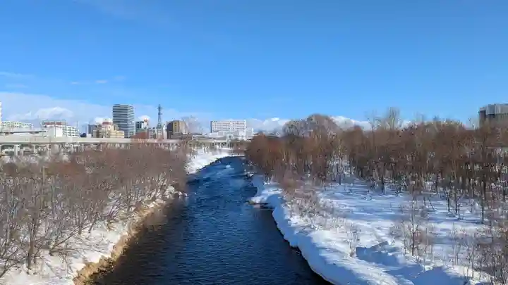 旭川別院の周辺