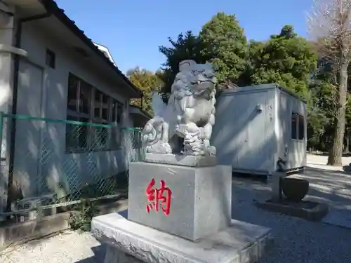 鹿嶋神社の狛犬