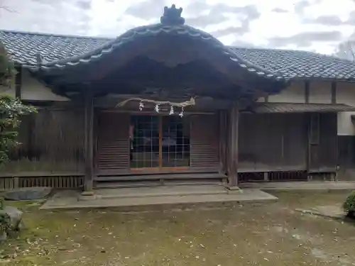 山津照神社の山門