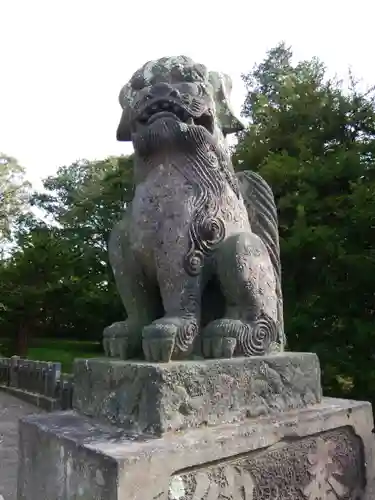 奈井江神社の狛犬