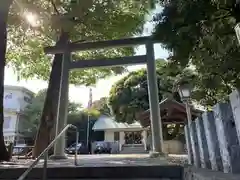 深澤神社の鳥居