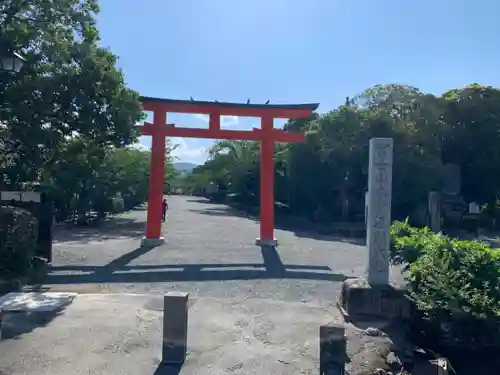 富士山本宮浅間大社の鳥居