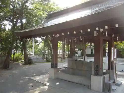 兵庫縣姫路護國神社の手水舎