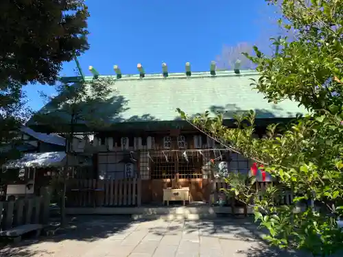 伊勢神社の本殿