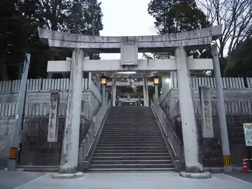 宮地嶽神社の鳥居