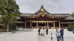 寒川神社の本殿