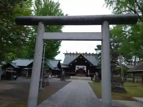 上川神社頓宮の鳥居