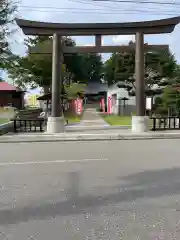 法霊山龗神社の鳥居