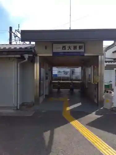 国渭地祇神社の周辺