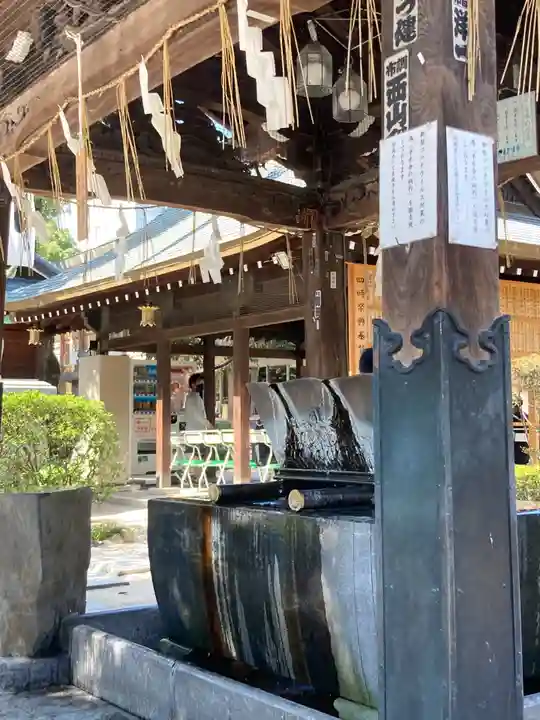 櫛田神社の手水舎
