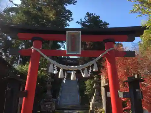 久留里神社の鳥居