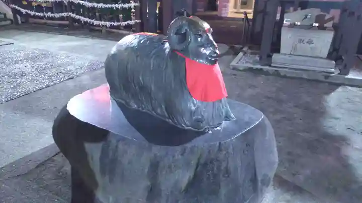 柳町大日堂の狛犬