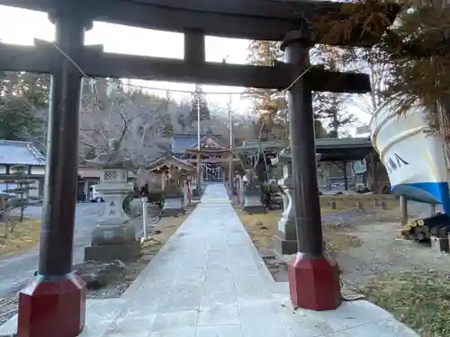 山口八幡宮の鳥居