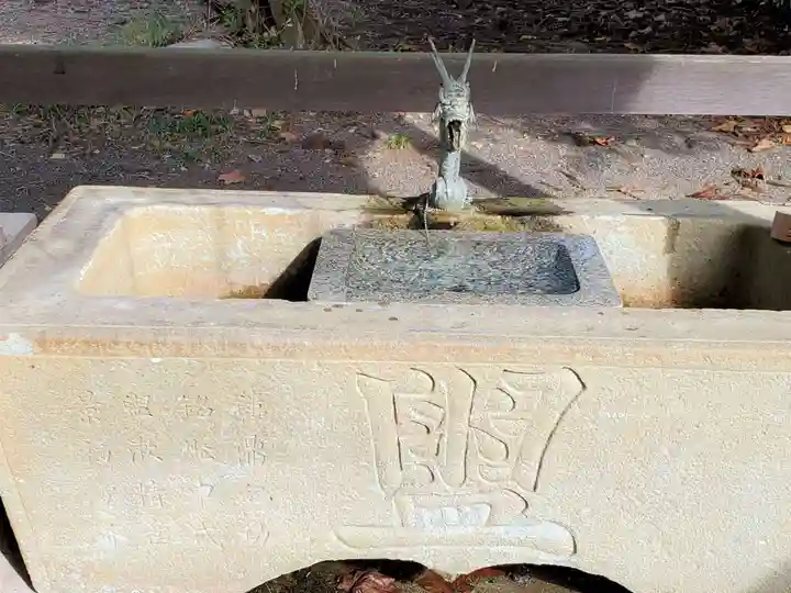 日吉神社の手水舎