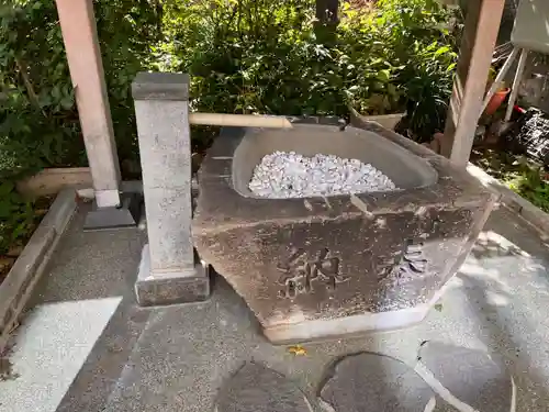 札幌祖霊神社の手水舎