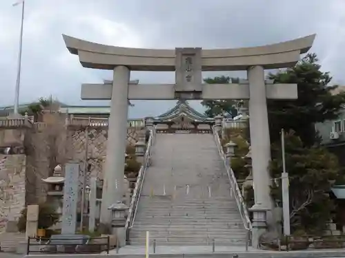 亀山八幡宮の鳥居