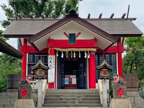 元郷氷川神社の本殿・本堂