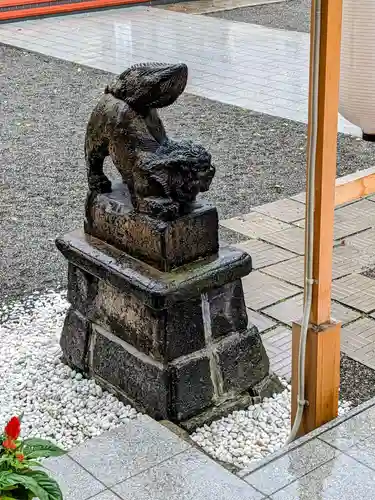 北海道神宮頓宮の狛犬
