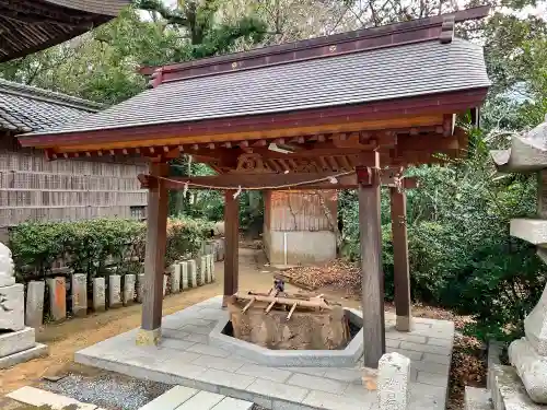 杜屋神社の手水舎