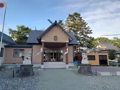 様似住吉神社の本殿・本堂