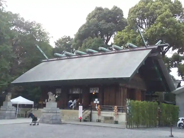 所澤神明社の本殿・本堂