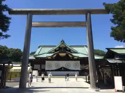靖國神社の鳥居