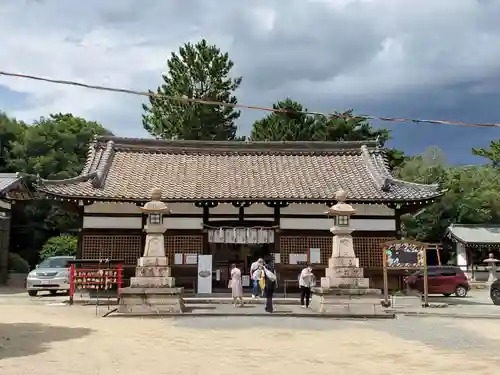 森・深江・青木 総氏神　稲荷神社の本殿・本堂