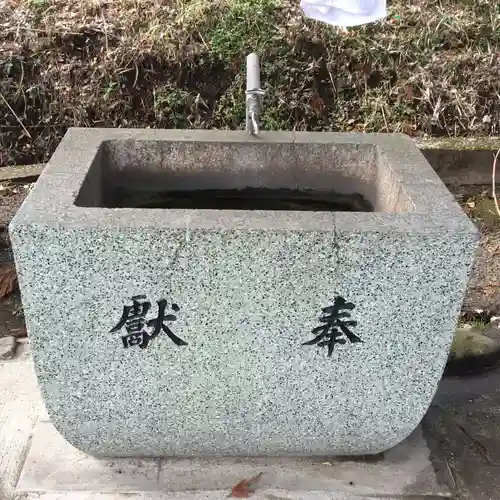 大原阿蘇神社の手水