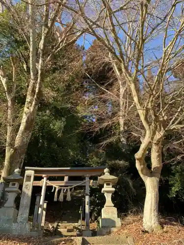 角折神社の鳥居