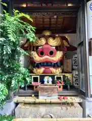 波除神社（波除稲荷神社）の狛犬