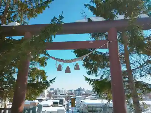 上手稲神社の鳥居