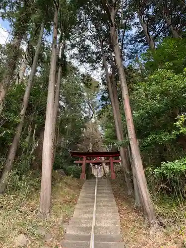 小山野神社の鳥居