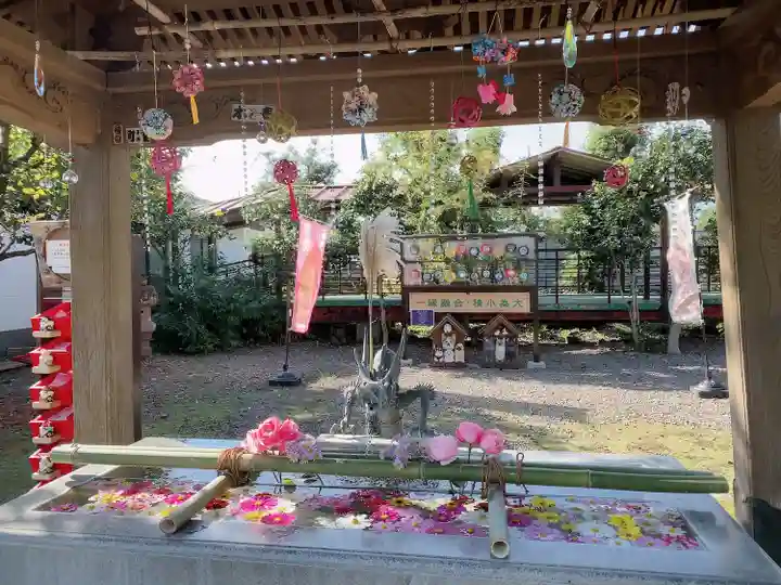 今市報徳二宮神社の手水舎