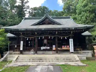 朝日森天満宮の本殿・本堂