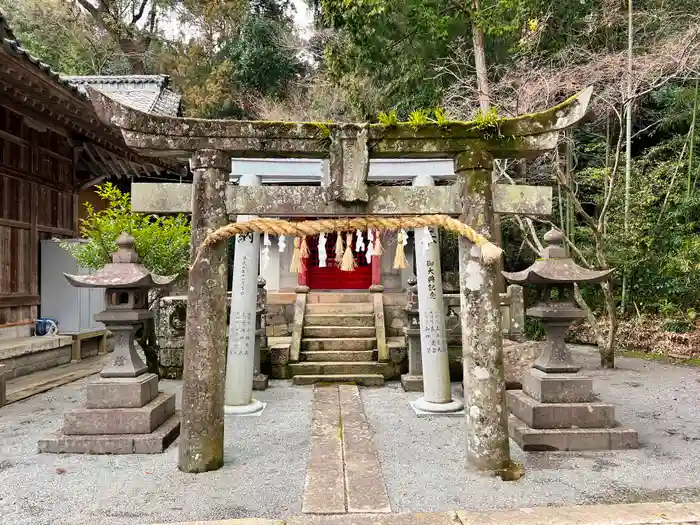 高城神社の鳥居