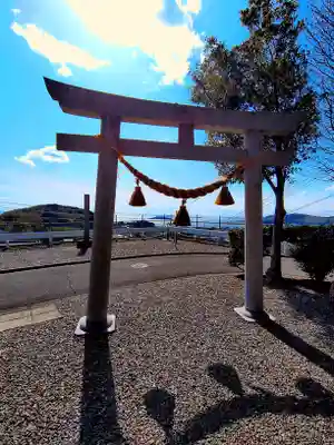 門内神社の鳥居