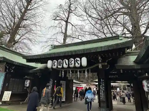 大宮八幡宮の山門・神門