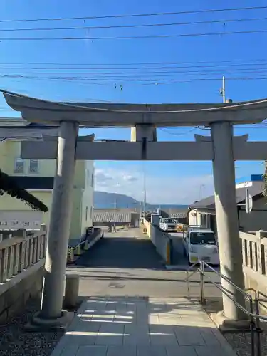 舞子六神社の鳥居